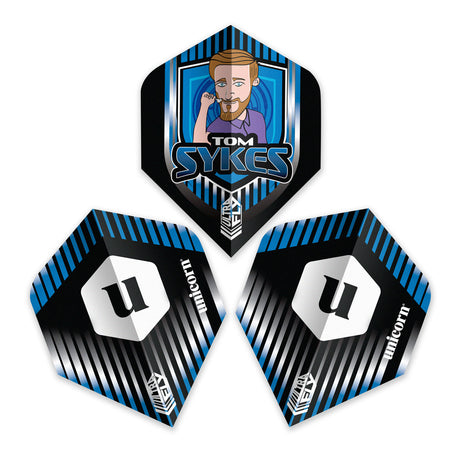 Tom Sykes Ultrafly Plus Dart Flights by Unicorn - view 2