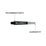 Winmau Vecta Blade X Black & Silver Dart Stems / Shafts - view 8