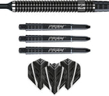 Winmau Blackout 90% Tungsten Soft Tip Darts - Straight Barrel - view 3