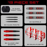 Harrows Damon Heta Series 3 90% Tungsten QP Steel Tip Darts - view 7