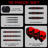 Harrows Ryan Searle Series 1 90% Tungsten QP Steel Tip Darts - view 7