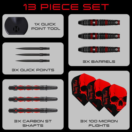 Harrows Ryan Searle Series 1 90% Tungsten QP Steel Tip Darts - view 7