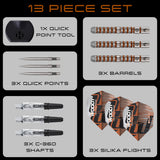 Harrows Luke Woodhouse Series 3 90% Tungsten QP Steel Tip Darts - view 7
