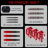 Harrows Damon Heta Series 4 90% Tungsten QP Steel Tip Darts - view 7