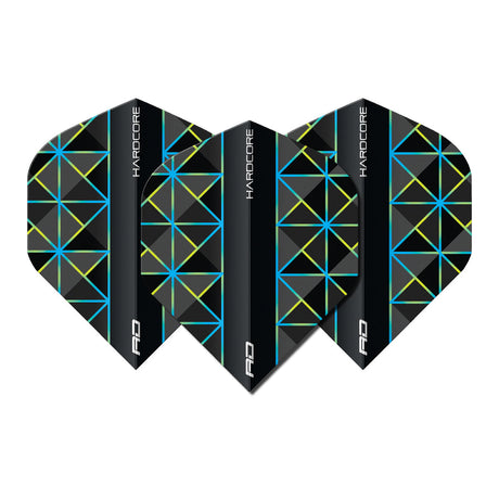 Dragonfly 95 Hardcore Premium No2 Dart Flights by Red Dragon - view 2