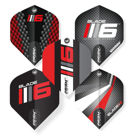 Blade 6 Dart Flight Collection by Winmau - view 2