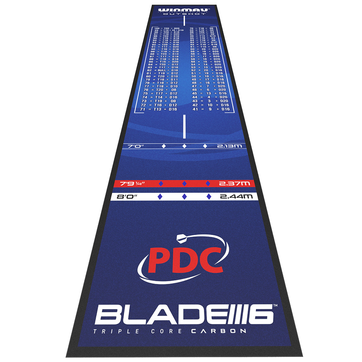 Winmau Outshot Soft Feel Dart Mat