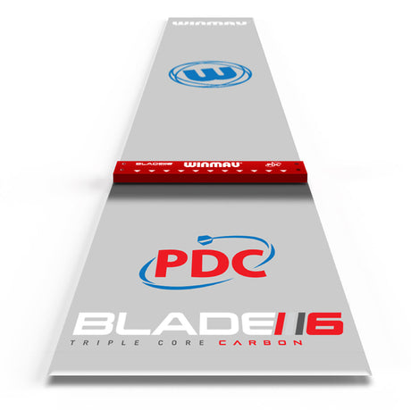 Clearzone PVC Dart Mat with Integrated Oche by Winmau - The Darts Shop