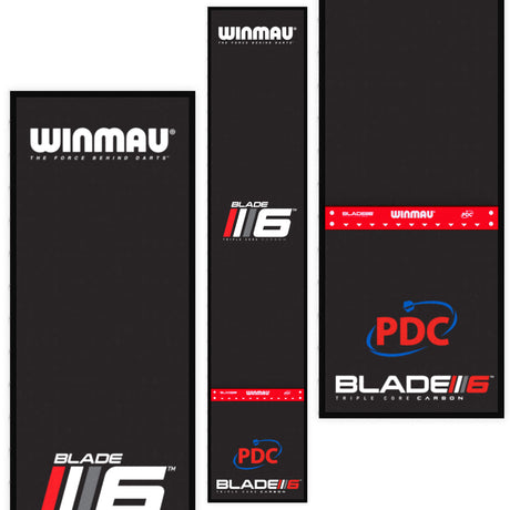 Pro Zone Precision Blade 6 Soft Feel Dart Mat & Integrated Oche by Winmau - view 2