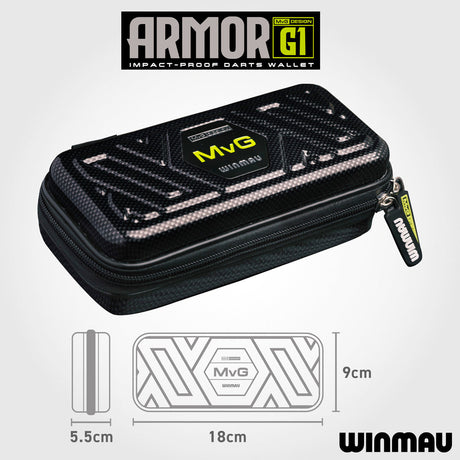 Winmau Armor MvG Design G1 Dart Case - view 8