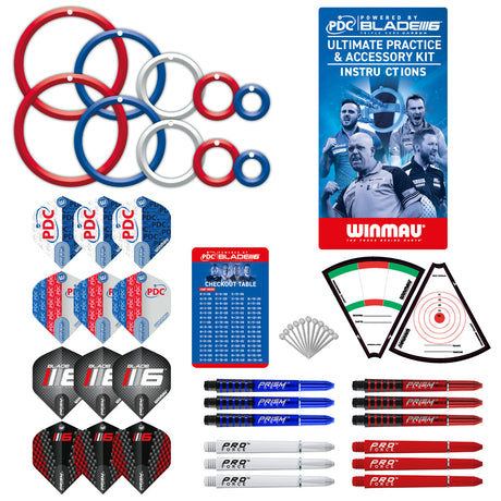 PDC Ultimate Practice & Accessory Kit by Winmau - view 2