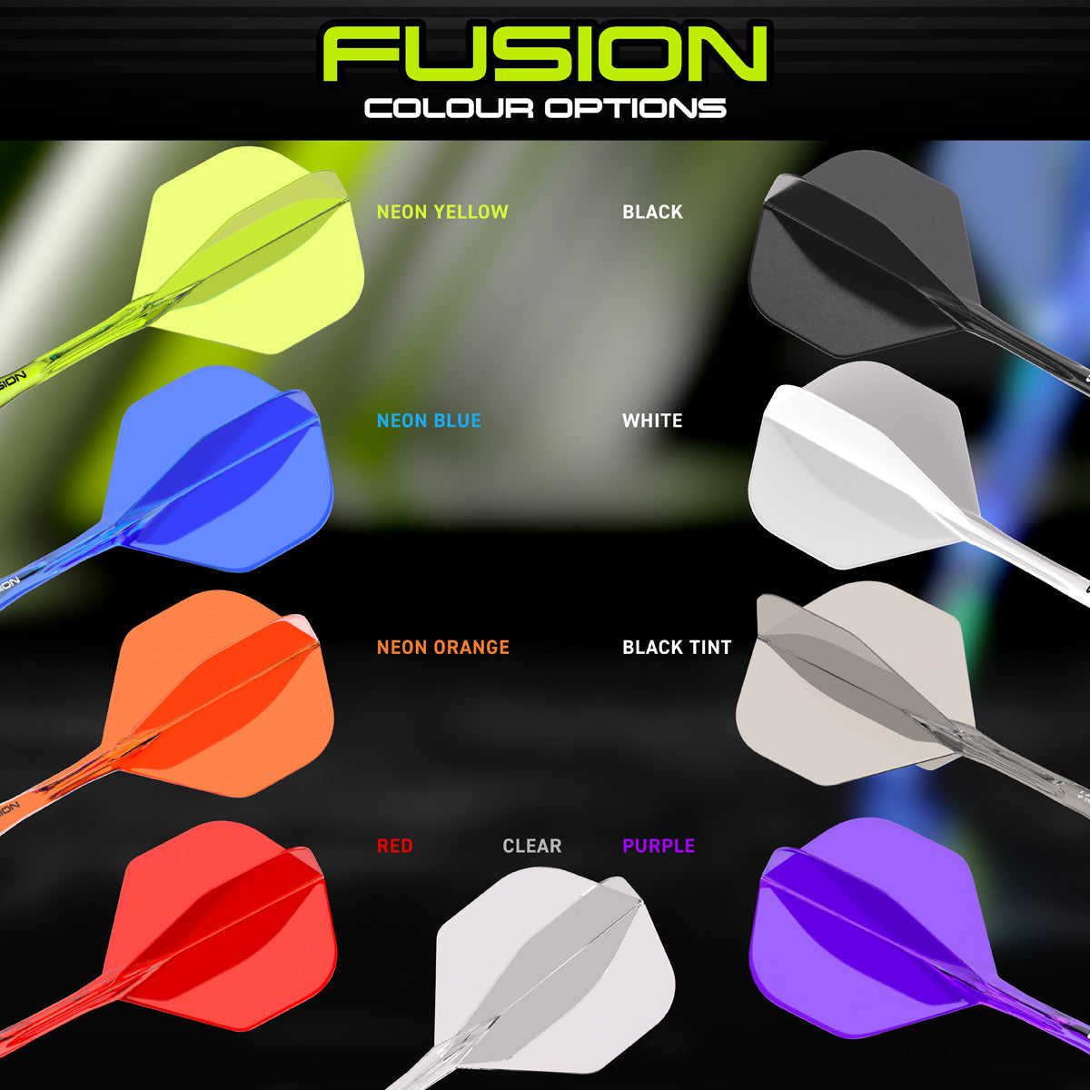 Fusion Integrated Flight & Shaft Clear No2 by Winmau - view 8