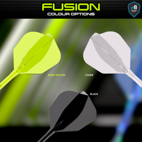 Fusion Integrated Flight & Shaft Clear No6 by Winmau - view 15