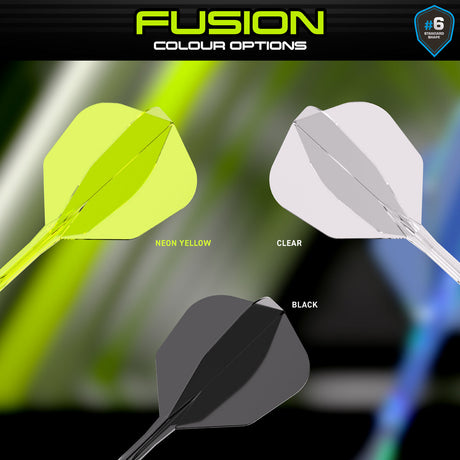 Fusion Integrated Flight & Shaft Neon Yellow No6 by Winmau - view 15