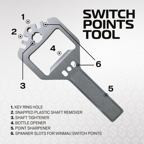 Winmau Switch Point Multi-function Tool - view 4