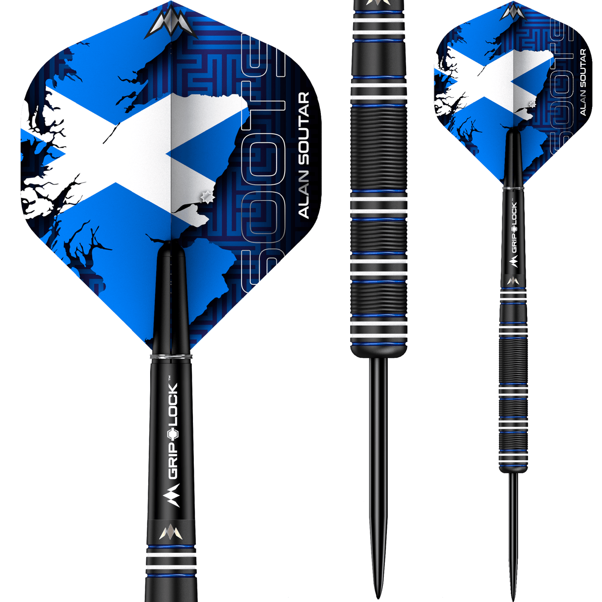 Mission Alan Soutar Darts - Steel Tip - 90% - Soots - Black Titanium - view 9