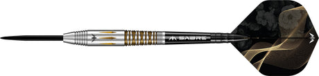 *Mission Almudena Fajardo Ayuso Darts - Steel Tip - 95% Tungsten - Gold PVD Milled Silver - view 6