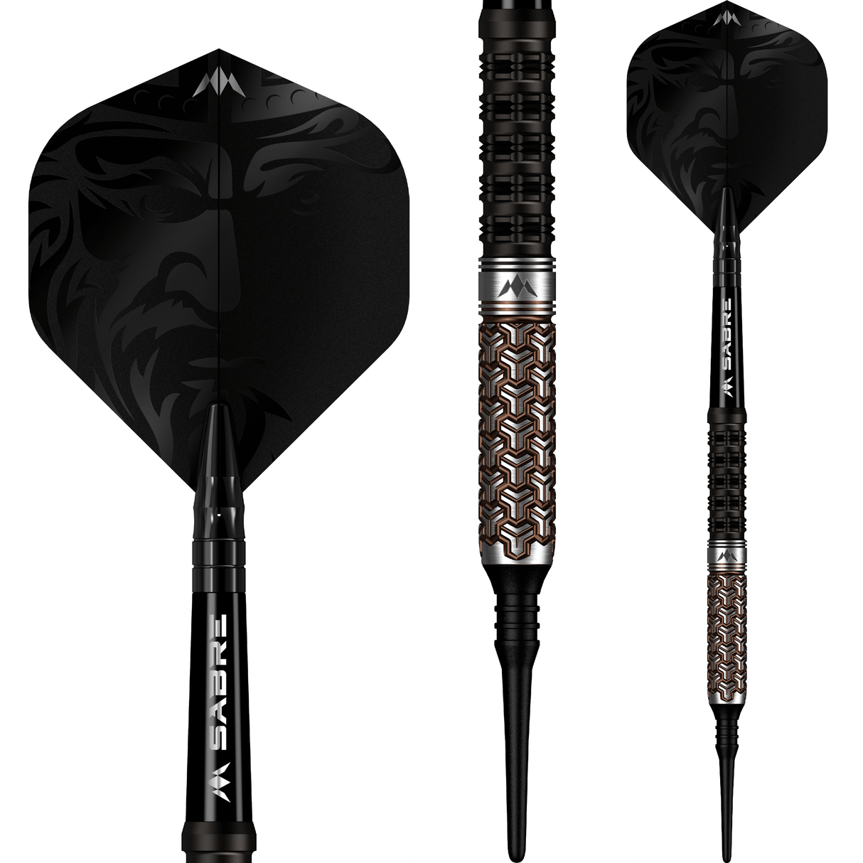 Mission Archon Darts - Soft Tip - 97.5% - Black & Bronze PVD - view 7