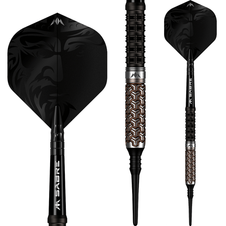Mission Archon Darts - Soft Tip - 97.5% - Black & Bronze PVD - view 7
