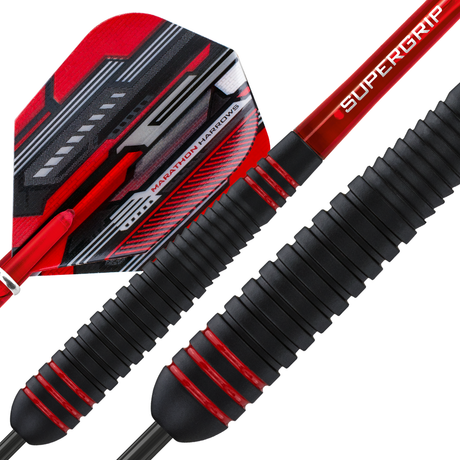 Harrows ACE Rubberised Non Slip Steel Tip Darts - view 3