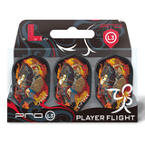 L-Style Alexander Merkx PRO Dart Flights Black L3 Shape - view 3