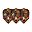 L-Style Alexander Merkx PRO Dart Flights Black L3 Shape