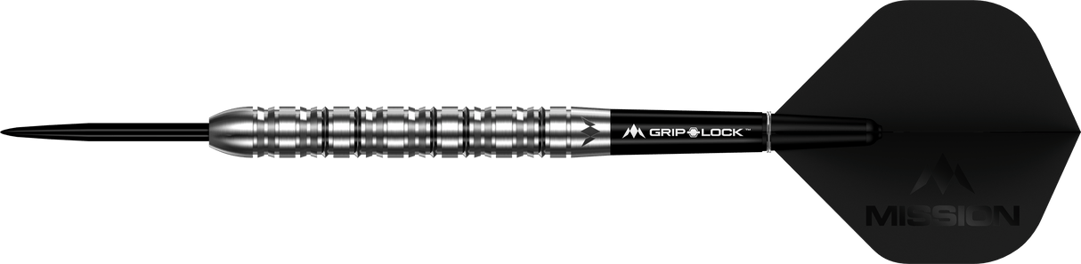 Mission Argent Darts - Steel Tip - 90% Tungsten - Silver - view 6