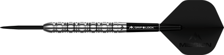Mission Argent Darts - Steel Tip - 90% Tungsten - Silver - view 6