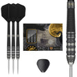 Black Marque Armageddon G2 90% Tungsten SP Steel Tip Darts by Target Japan - The Darts Shop
