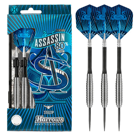 Harrows Assassin Ringed 80% Tungsten Steel Tip Darts - view 25