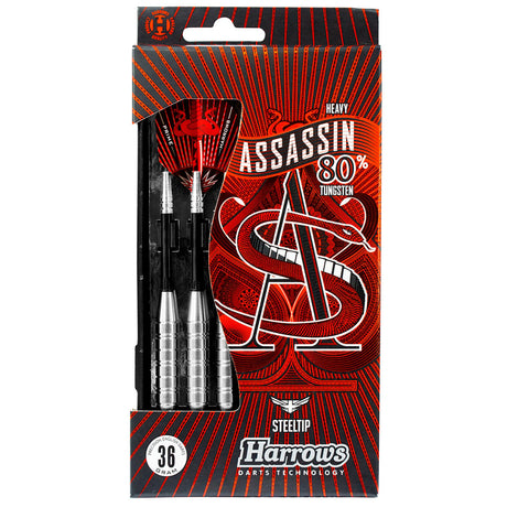 Harrows Assassin Ringed Heavy 80% Tungsten Darts - view 17