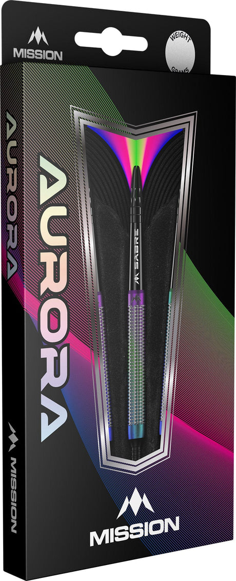 Mission Aurora Darts - Soft Tip - 90% Tungsten - Coral PVD - 18g - view 3