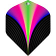 Mission Solo Dart Flights - 100 Micron - Std - No2 - Aurora