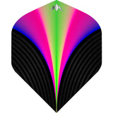 Mission Solo Dart Flights - 100 Micron - Std - No2 - Aurora
