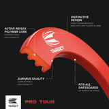Target Professional Pro Tour Red Dartboard Surround - view 2