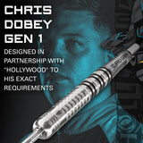 Chris Dobey G1 90% Tungsten Steel Tip Darts by Target - The Darts Shop