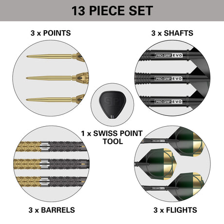 Cult Envy 03 90% Tungsten SP Steel Tip Darts by Target - The Darts Shop