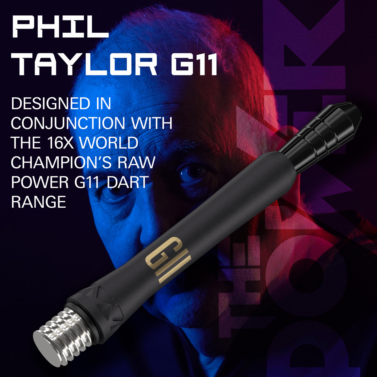 Phil Taylor Raw Power G11 Titanium Dart Stems / Shafts by Target - view 14