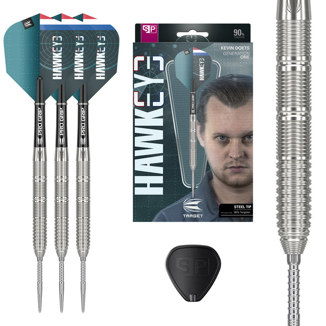 Kevin Doets 90% Tungsten SP Steel Tip Darts by Target - 23 Gram - The Darts Shop
