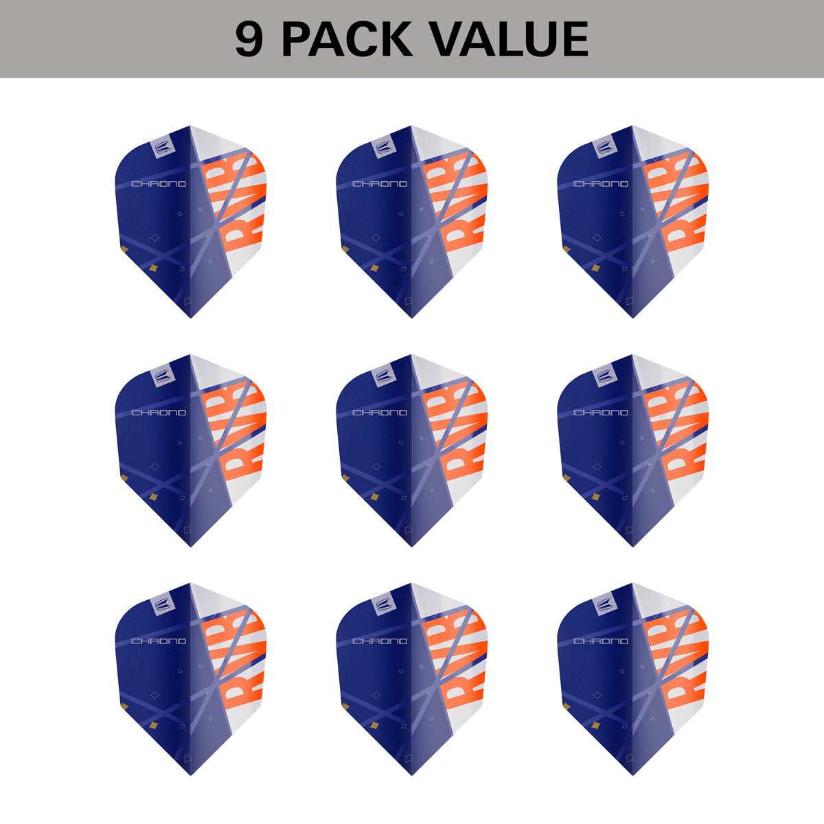 Raymond Van Barneveld Chrono Pro Ultra Dart Flights x 3 Sets by Target - view 14