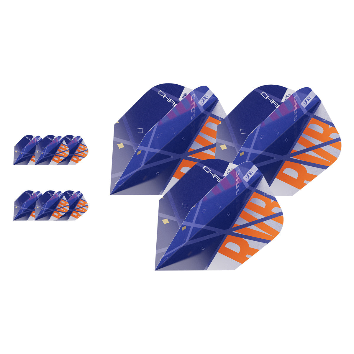 Raymond Van Barneveld Chrono Pro Ultra Dart Flights x 3 Sets by Target - view 15