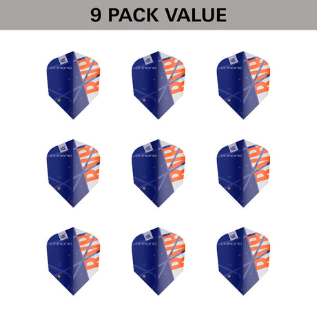 Raymond Van Barneveld Chrono Pro Ultra Dart Flights x 3 Sets by Target - view 19