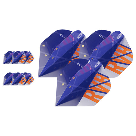 Raymond Van Barneveld Chrono Pro Ultra Dart Flights x 3 Sets by Target - view 2
