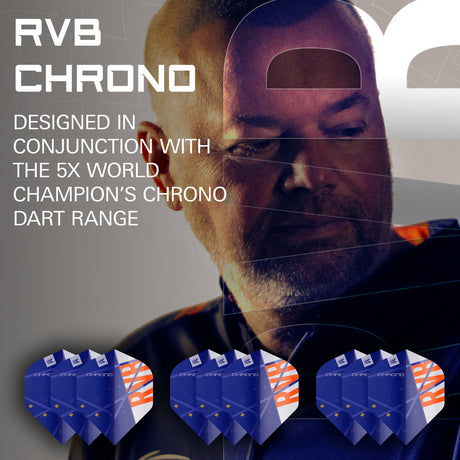 Raymond Van Barneveld Chrono Pro Ultra Dart Flights x 3 Sets by Target - view 3