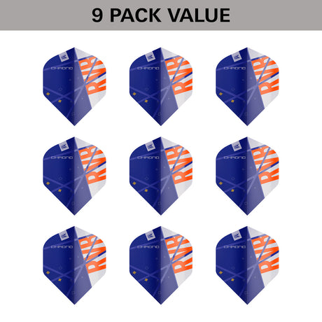 Raymond Van Barneveld Chrono Pro Ultra Dart Flights x 3 Sets by Target - view 6