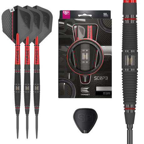 Scope 04 90% Tungsten SP Steel Tip Darts by Target - The Darts Shop