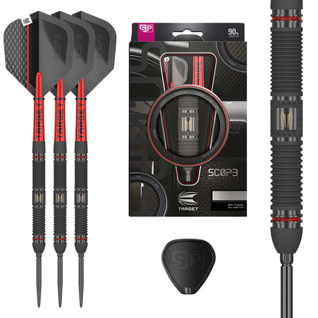 Scope 01 90% Tungsten SP Steel Tip Darts by Target - The Darts Shop