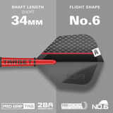Scope 01 90% Tungsten SP Steel Tip Darts by Target - The Darts Shop