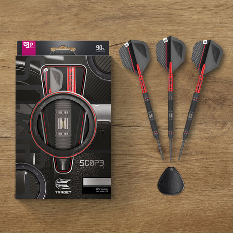 Scope 01 90% Tungsten SP Steel Tip Darts by Target - The Darts Shop