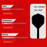 Target K-Shift Clear No6 Integrated Flights & Shafts - view 5